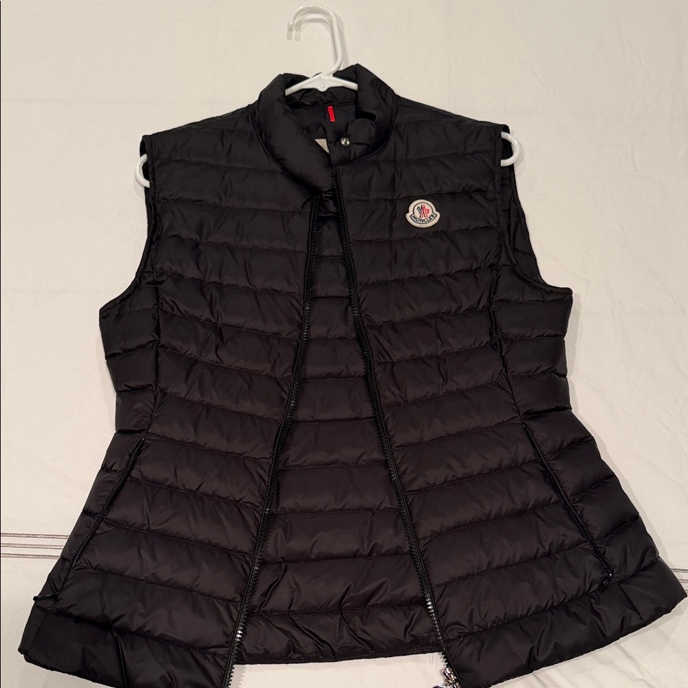Moncler Quilted Black Vest